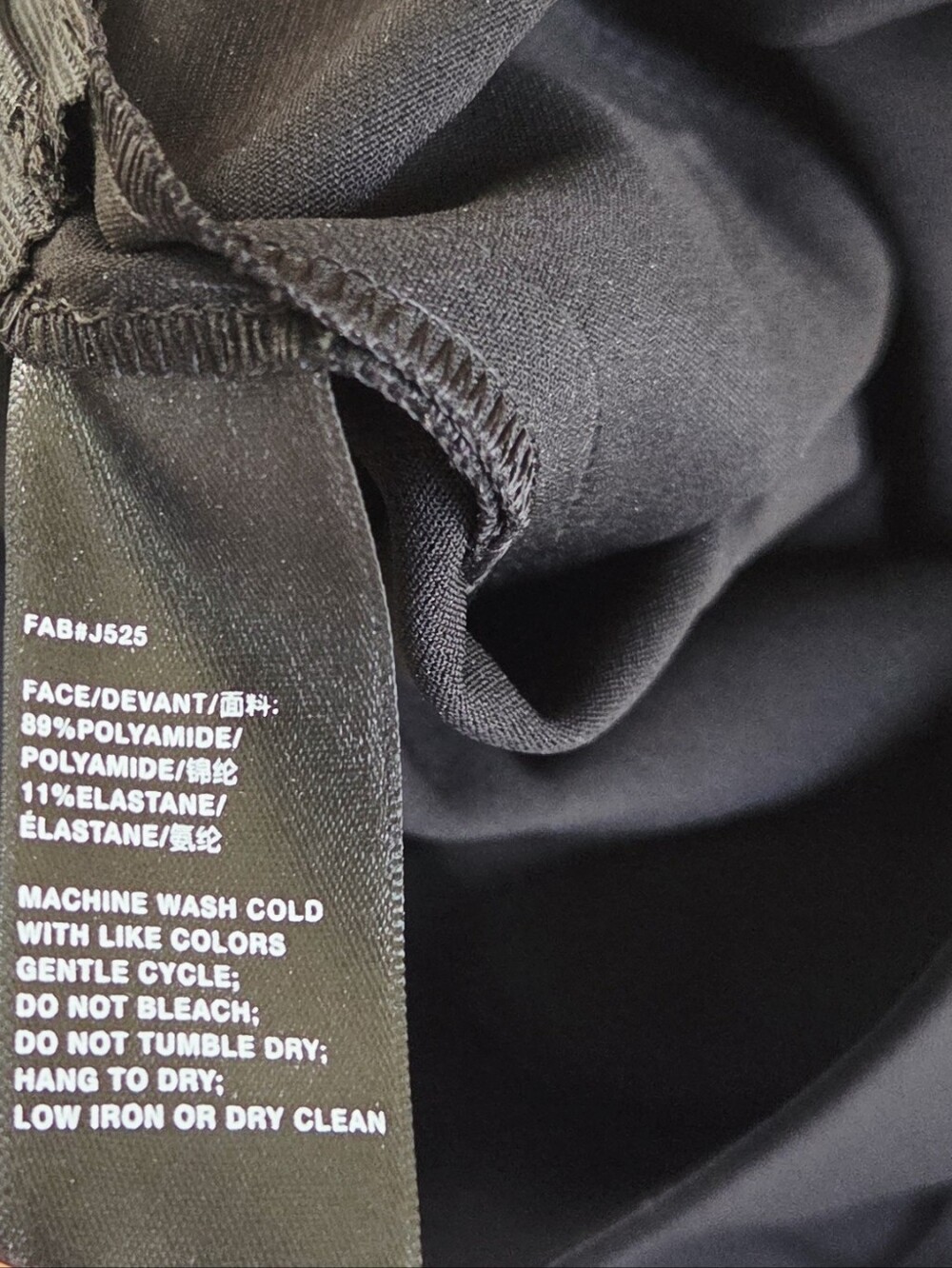 Lafayette 148 New YorkGramercy Acclaimed-Stretch Pants Black Size 6 - Picture 5 of 5